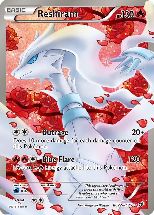 Reshiram Full Art Radiant Collection (LP) - Legendary Treasures