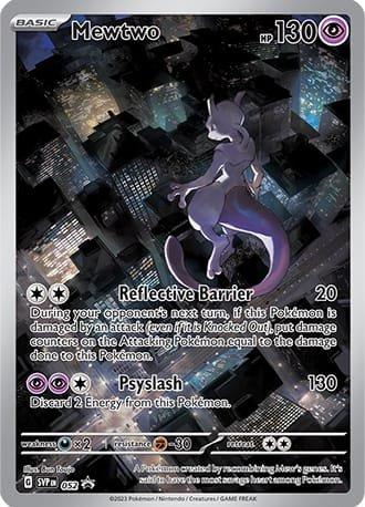 Mewtwo Illustration (LP) - Scarlet & Violet Promo