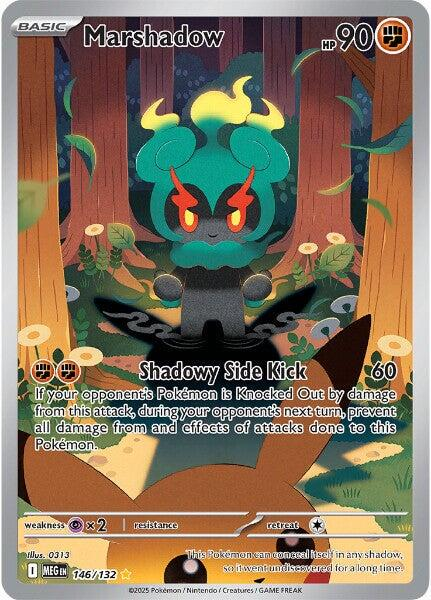 Marshadow Illustration - Mega Evolución