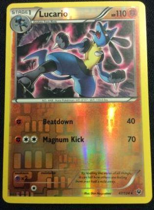 Lucario Reverse Holografico - Fates Collide