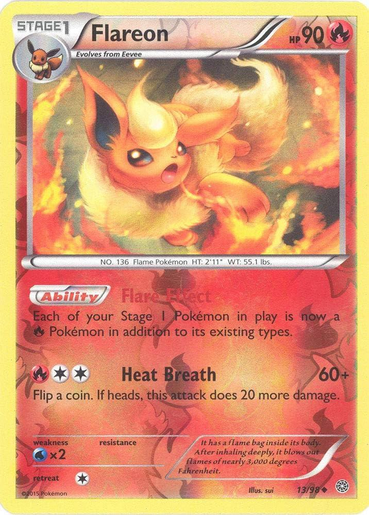 Flareon Reverse Holografico - Ancient Origins
