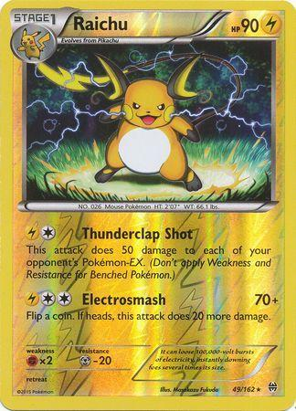 Raichu Reverse Holografico - Breakthrough