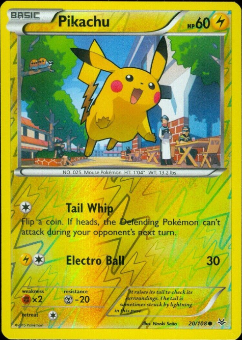 Pikachu Reverse Holografico - Roaring Skies