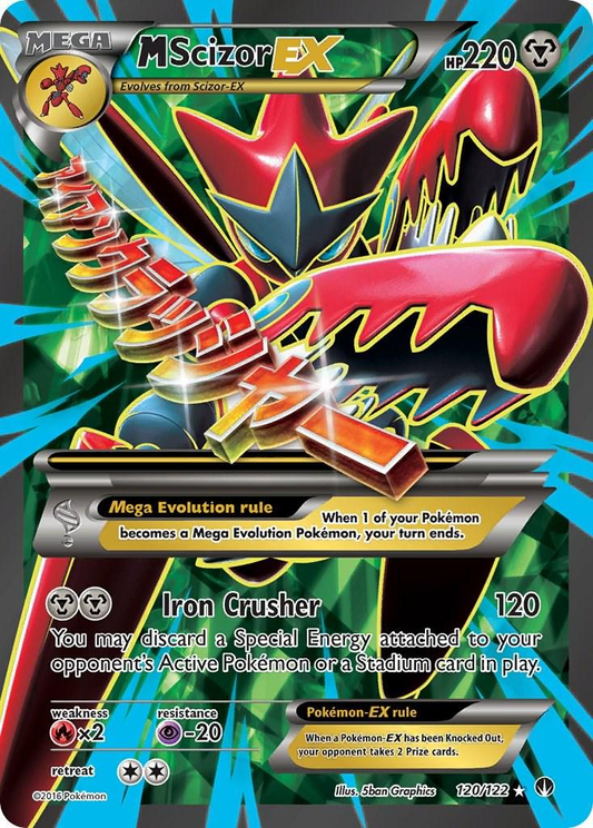 Mega Scizor EX Full Art - Breakpoint
