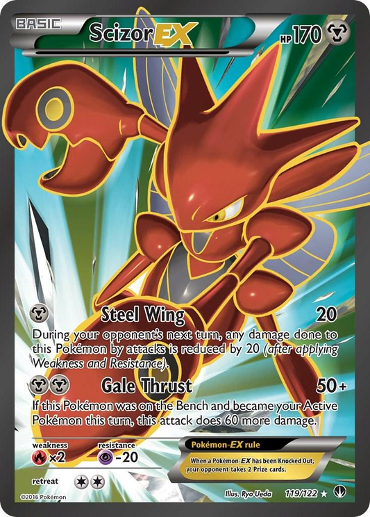 Scizor EX Full Art (LP) - Breakpoint