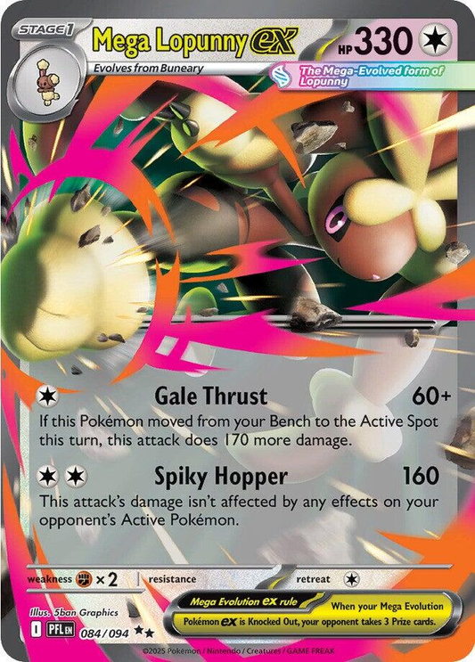 Mega Lopunny EX (Español) - Llamaradas Fantasmales