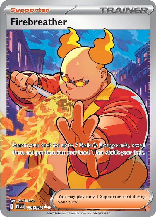 Firebreather Full Art (Español) - Llamaradas Fantasmales