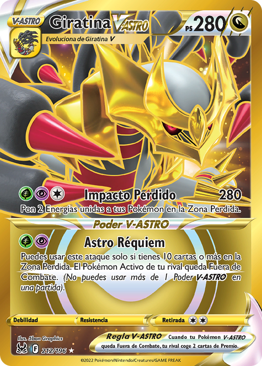 Giratina VSTAR Dorado - Origen Perdido