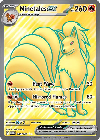 Ninetales EX Full Art - Pokemon 151