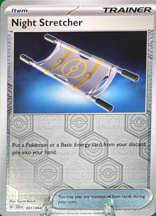 Night Stretcher Reverse Holografico - Shrouded Fable