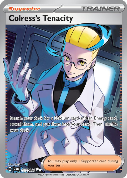 Colress's Tenacity Full Art - Shrouded Fable