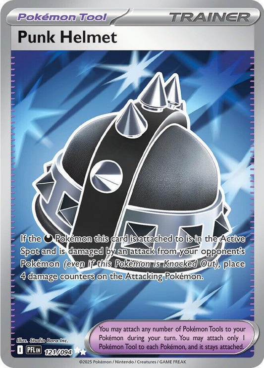 Punk Helmet Full Art - Phantasmal Flames