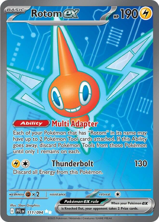 Rotom EX Full Art - Phantasmal Flames