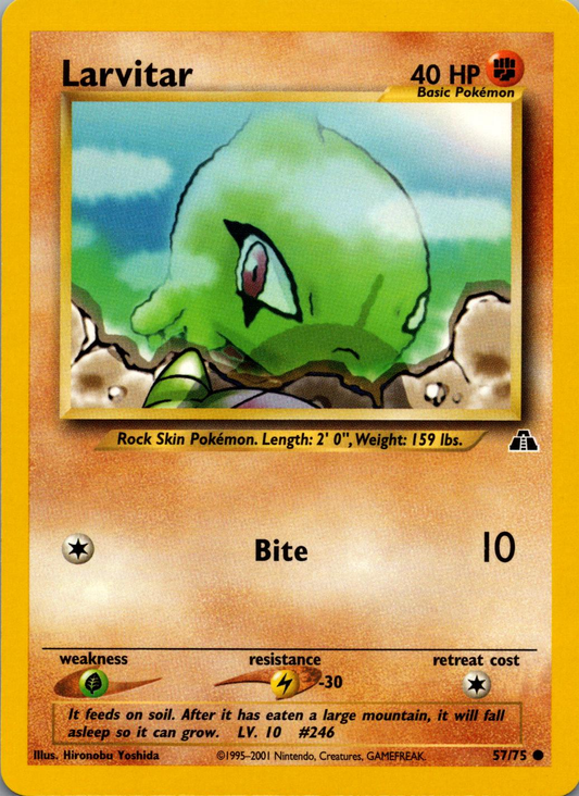 Larvitar - Neo Discovery