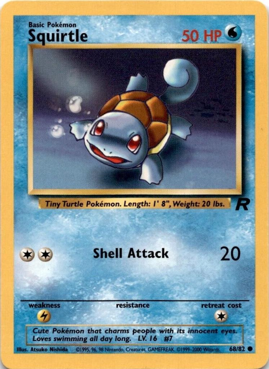 Squirtle (LP) - Team Rocket