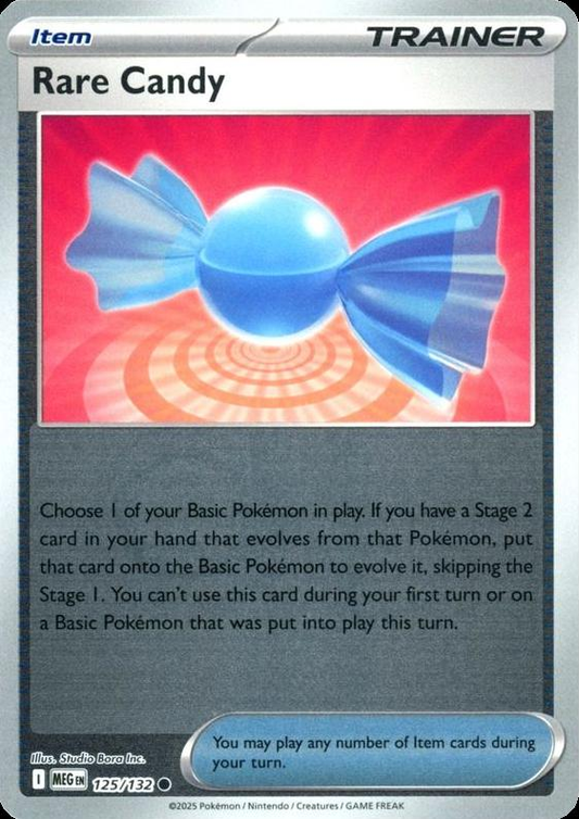 Rare Candy Reverse Holografico - Mega Evolution