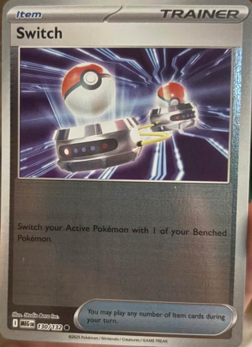 Switch Reverse Holografico - Mega Evolution