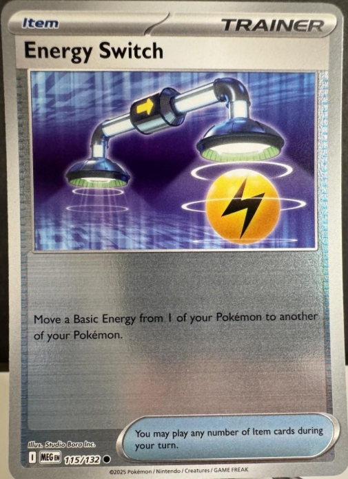 Energy Switch Reverse Holografico - Mega Evolution