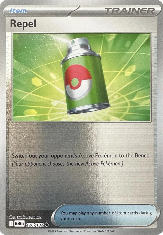 Repel Reverse Holografico - Mega Evolution