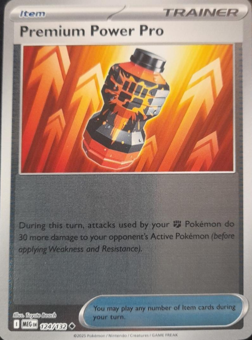 Premium Power Pro Reverse Holografico - Mega Evolution