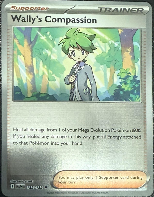 Wally's Compassion Reverse Holografico - Mega Evolution