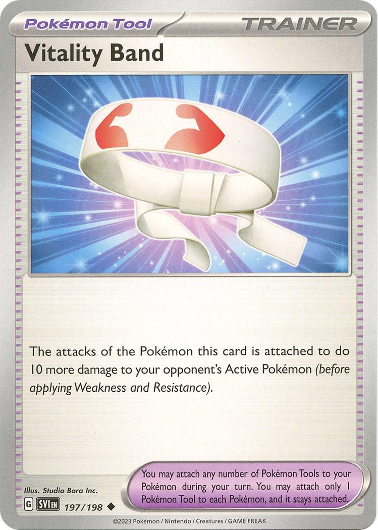 Vitality Band - Scarlet & Violet Base Set