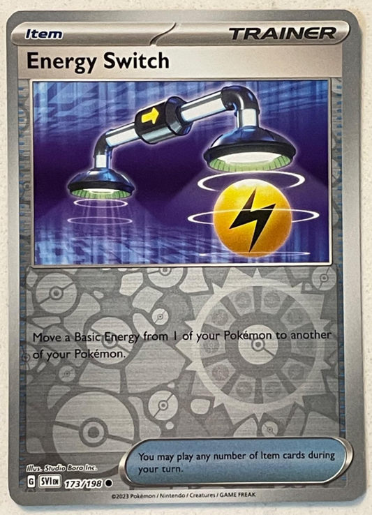 Energy Switch Reverse Holografico - Scarlet & Violet Base Set