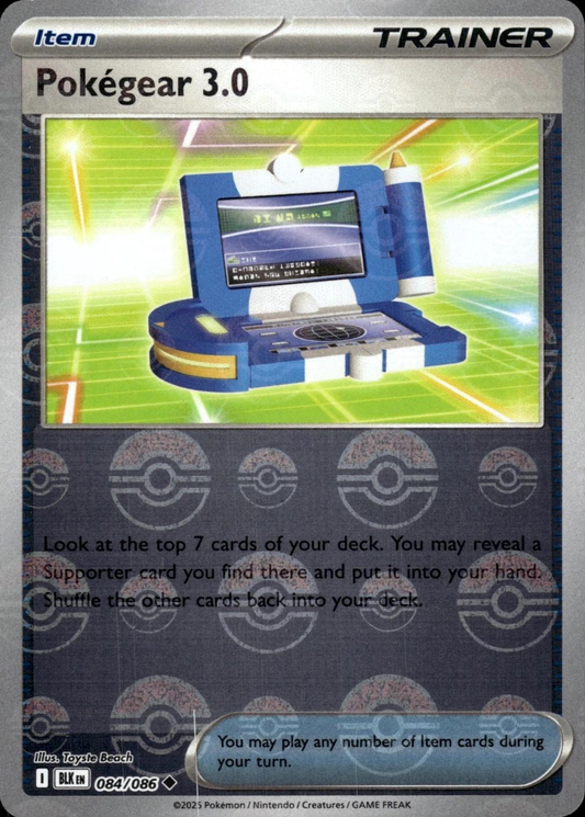 Pokegear 3.0 Poke Ball - Black Bolt