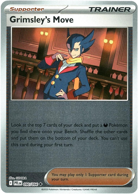 Grimsley's Move Reverse Holografico - Phantasmal Flames