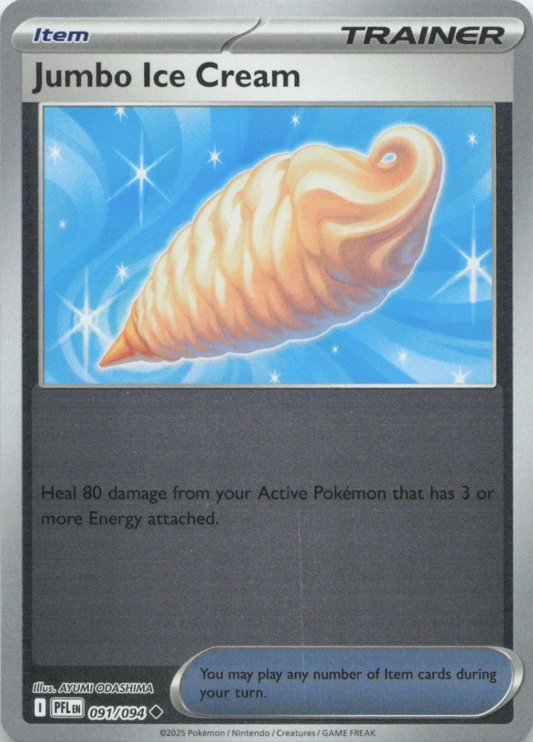 Jumbo Ice Cream Reverse Holografico - Phantasmal Flames