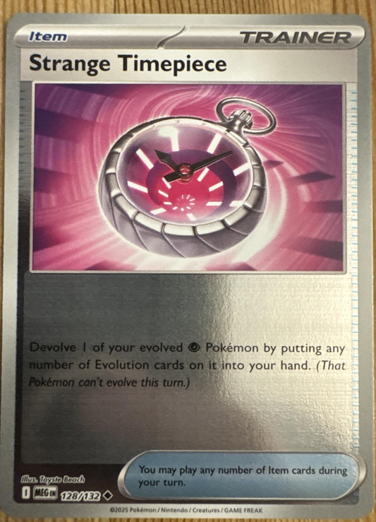 Strange Timepiece Reverse Holografico - Mega Evolution