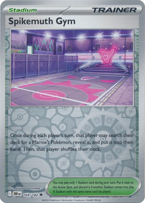 Spikemuth Gym Reverse Holografico - Destined Rivals