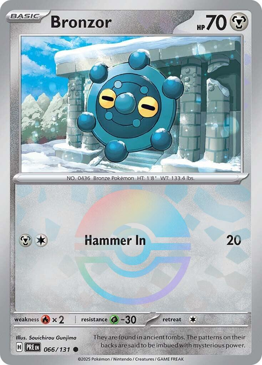 Bronzor Poke Ball - Prismatic Evolutions