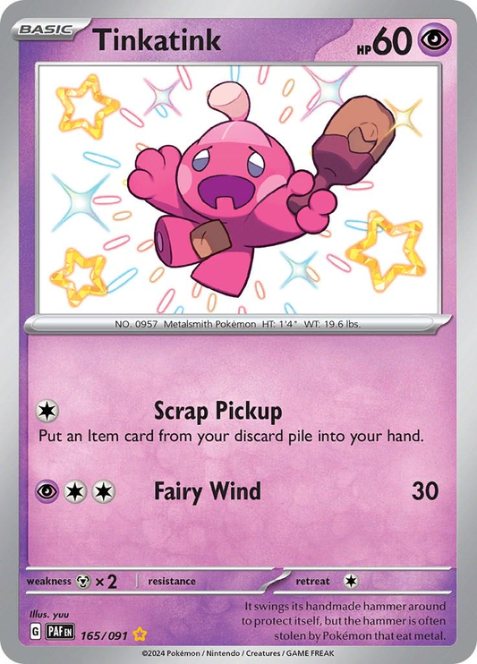 Tinkatink Shiny - Paldean Fates