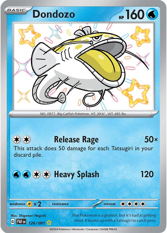 Dondozo Shiny - Paldean Fates