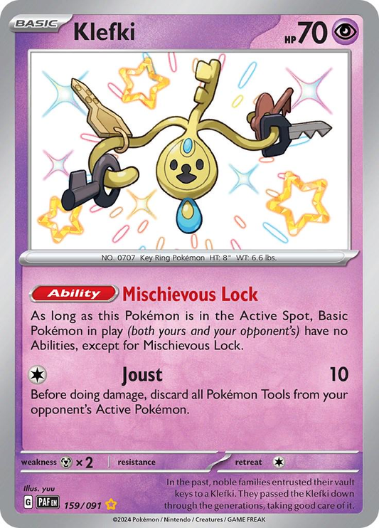 Klefki Shiny - Paldean Fates