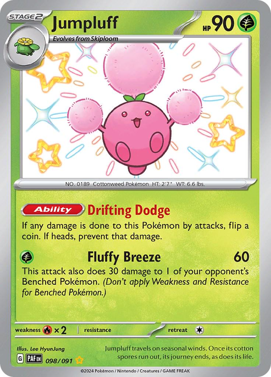 Jumpluff Shiny - Paldean Fates