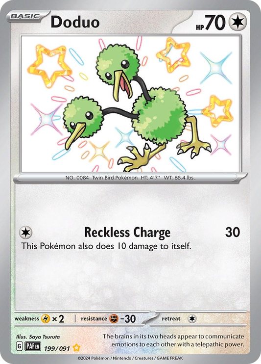 Doduo Shiny - Paldean Fates
