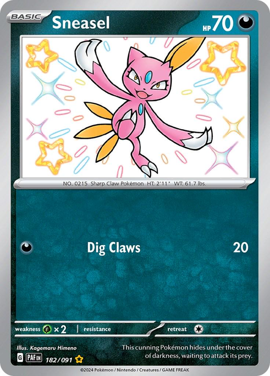 Sneasel Shiny - Paldean Fates