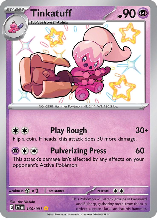 Tinkatuff Shiny - Paldean Fates