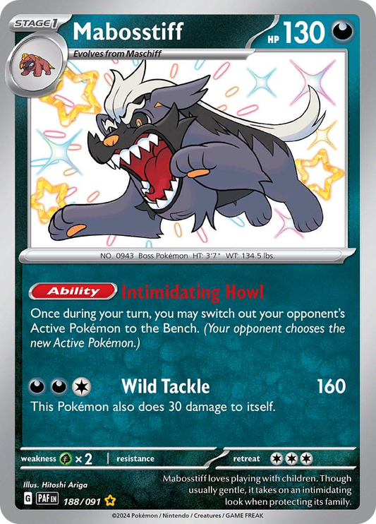 Mabosstiff Shiny - Paldean Fates
