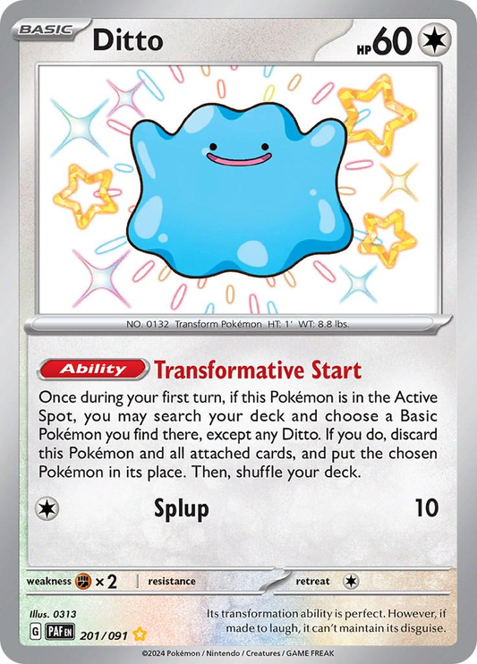 Ditto Shiny - Paldean Fates