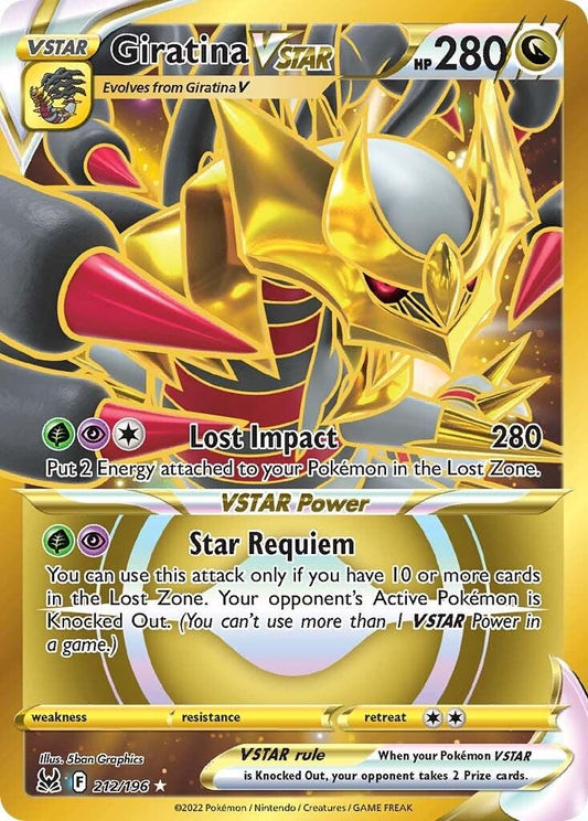 Giratina VSTAR Golden - Lost Origin