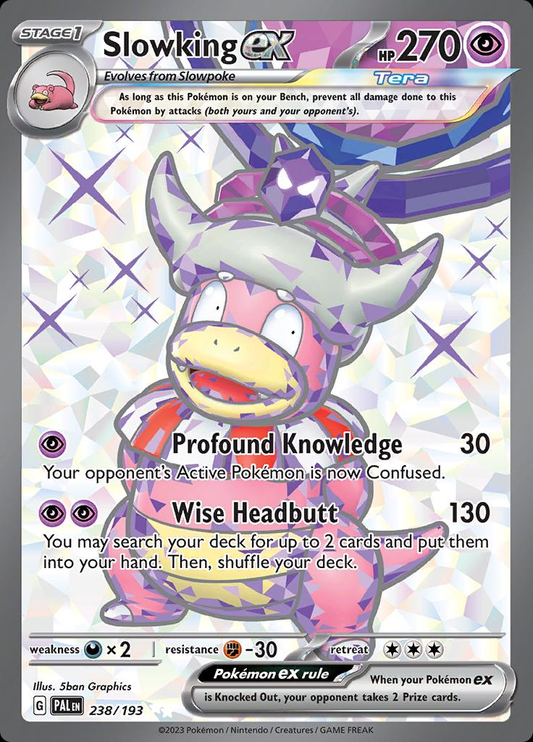 Slowking EX Full Art - Paldea Evolved