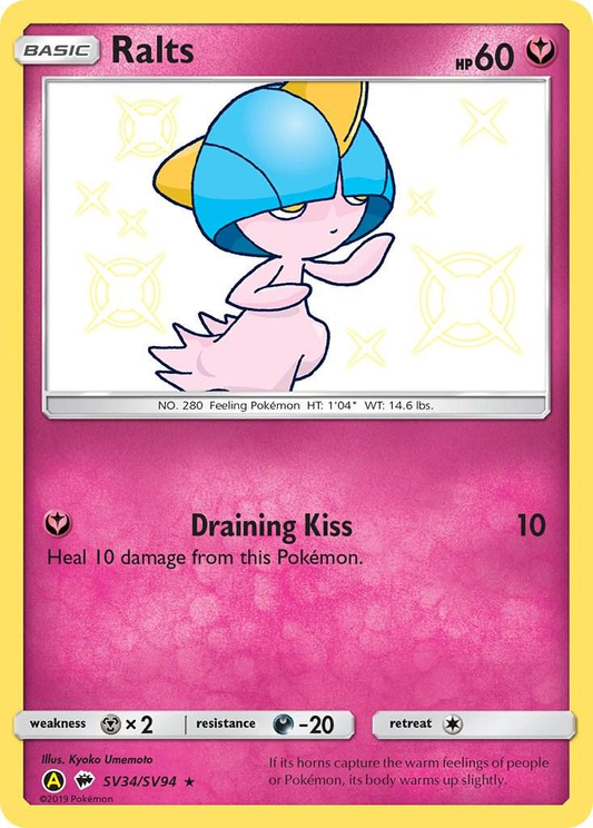 Ralts Shiny - Hidden Fates