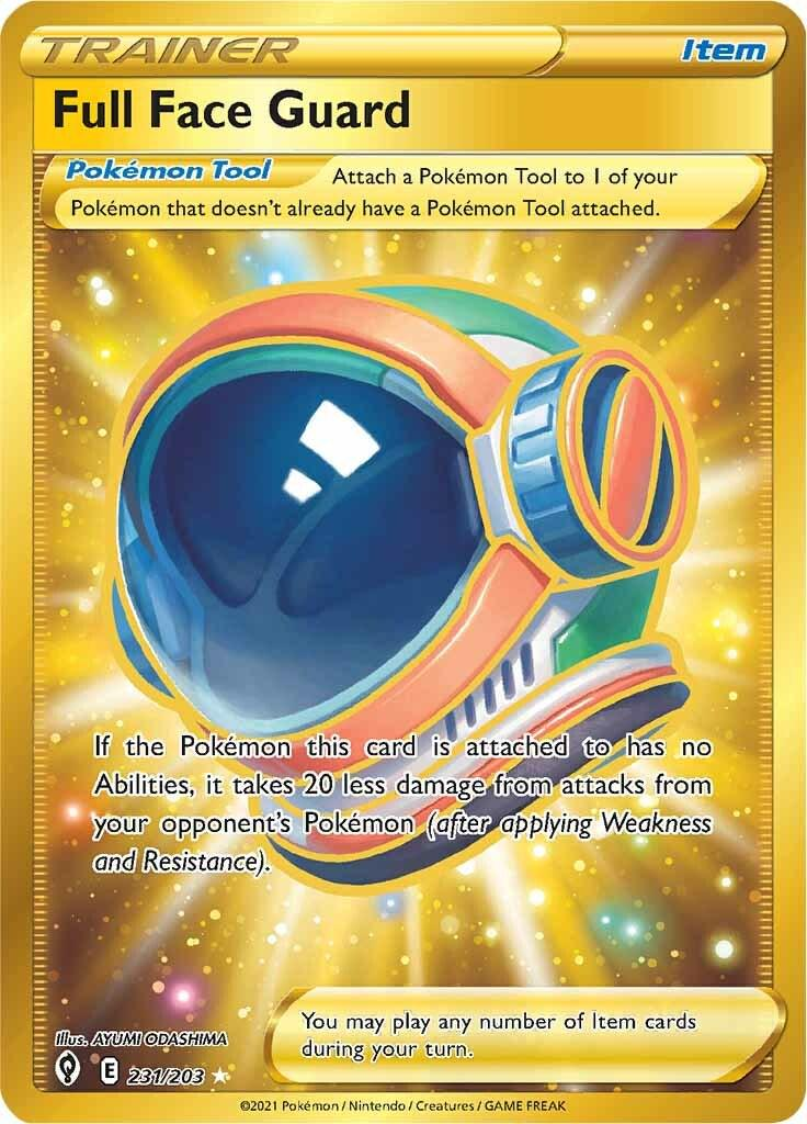 Full Face Guard Golden - Evolving Skies