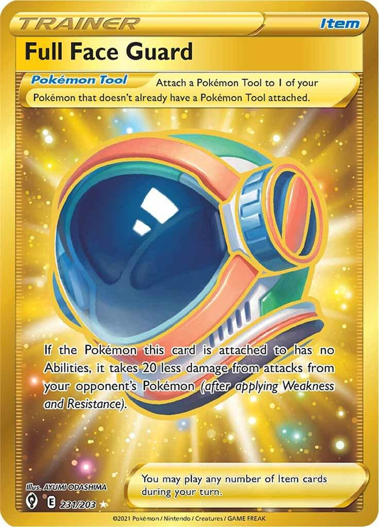 Full Face Guard Golden - Evolving Skies