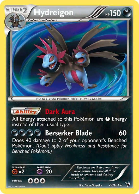 Hydreigon Holografico - Noble Victories