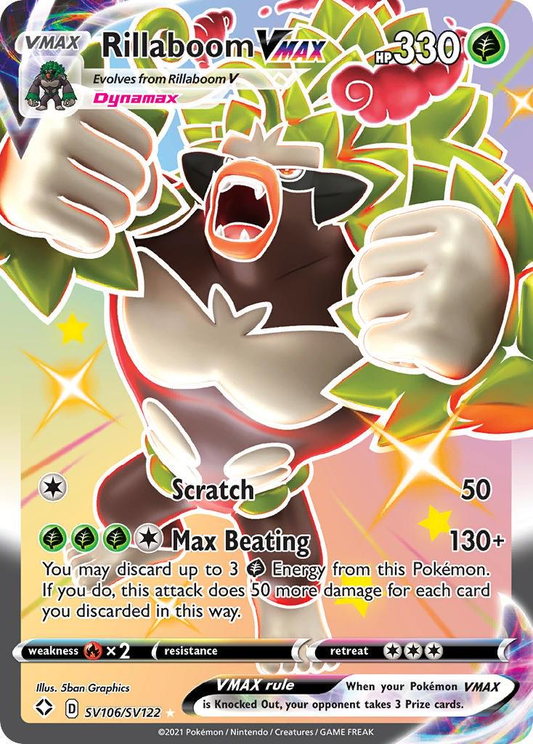 Rillaboom VMAX Shiny - Shining Fates