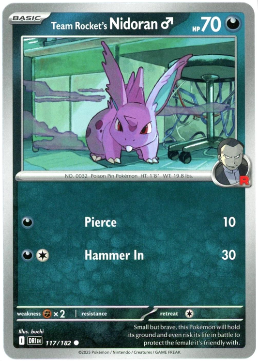Team Rocket's Nidoran 117 - Destined Rivals